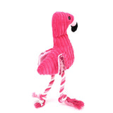 Flamingo Dog Squeak Toy