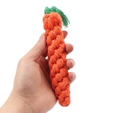 Carrot Dog Rope Toy