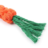 Carrot Dog Rope Toy