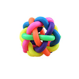 Colorful Rainbow Dog Ball Toy