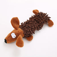 Animal Dog Plush Chew Toy