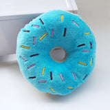 Donuts Dog Plush Squeak Toy